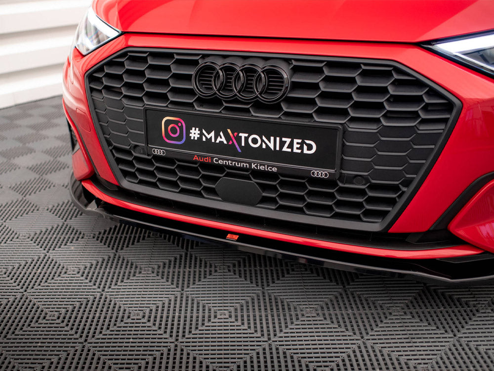 Front Splitter V.2 compatible with Audi A3 8Y