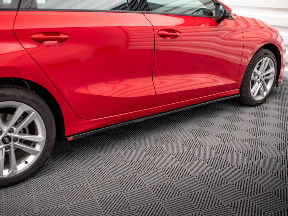 Side Skirts Diffusers compatible with Audi A3 8Y