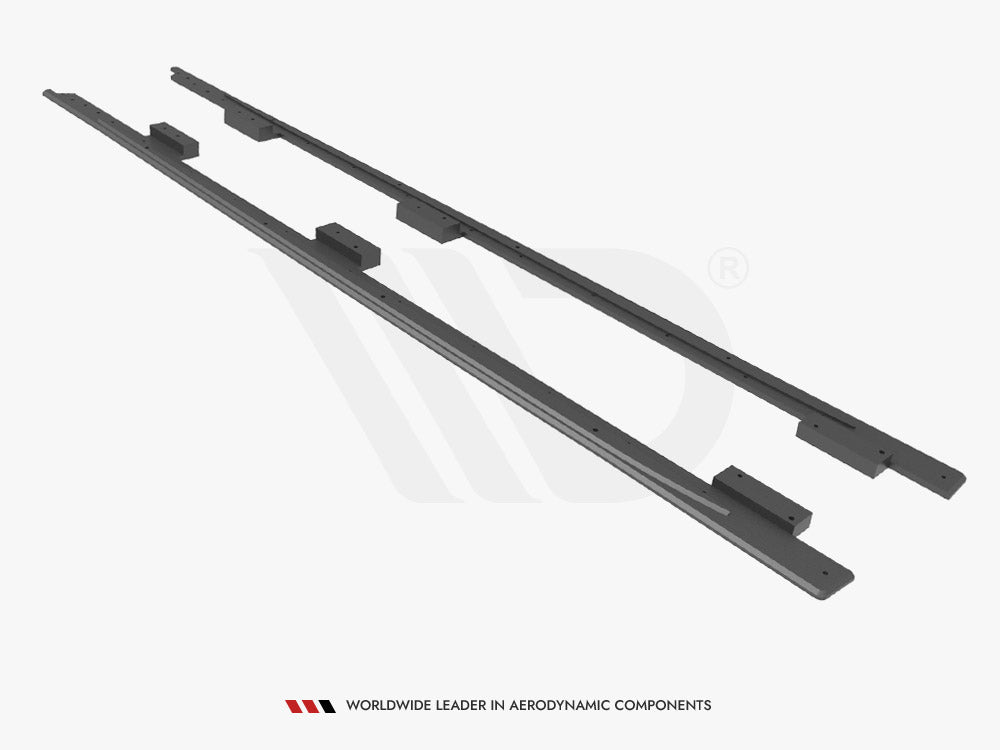Street PRO Side Skirts Diffusers compatible with Audi A3 8Y