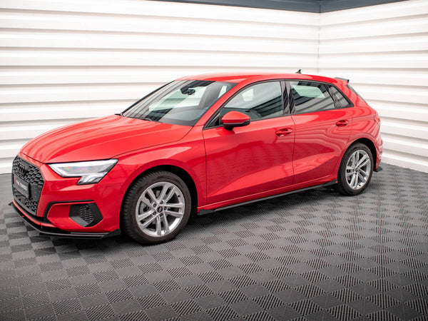 Street PRO Side Skirts Diffusers + Flaps Audi A3 8Y