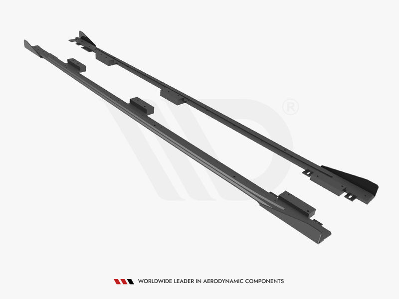 Street PRO Side Skirts Diffusers + Flaps Audi A3 8Y