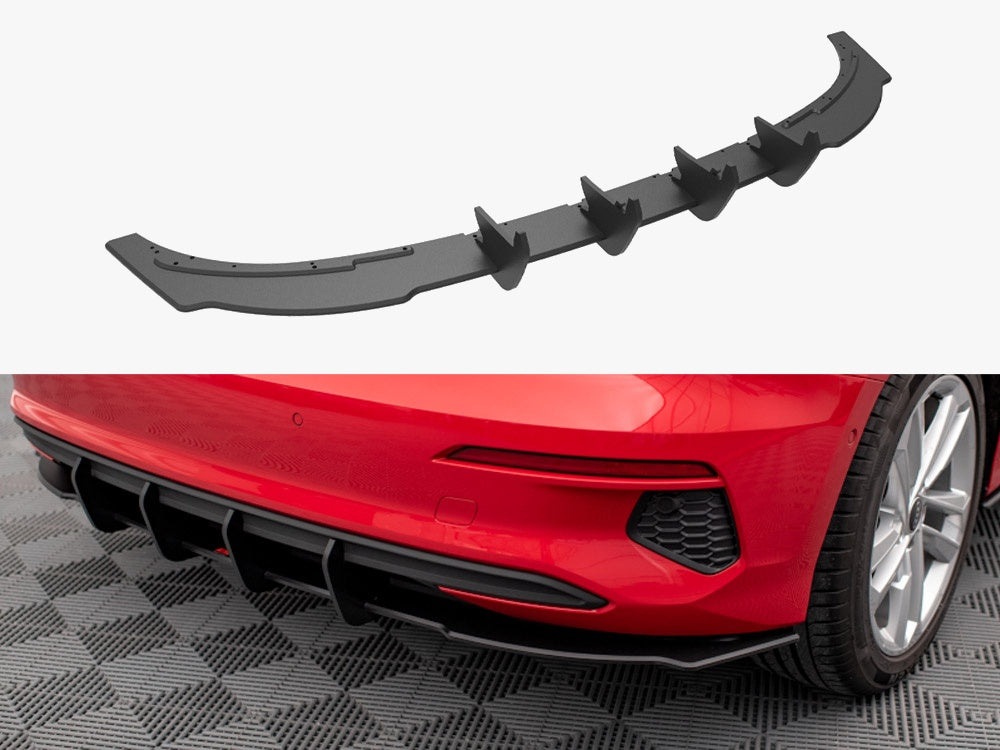 Street PRO Rear Diffuser compatible with Audi A3 Sportback 8Y