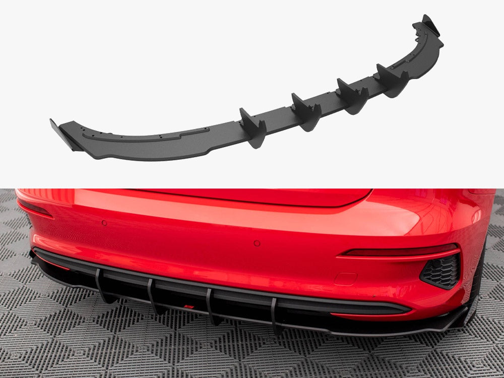 Street PRO Rear Valance + Flaps compatible with Audi A3 Sportback 8Y