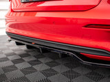 Rear Splitter (Vertical Bars) compatible with Audi A3 Sportback 8Y