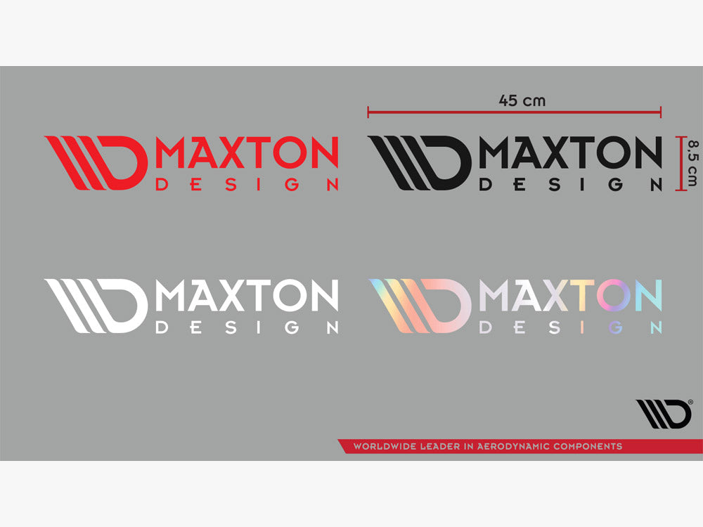 Maxton Sticker 06 Large Logo Sticker 45x8,5 cm