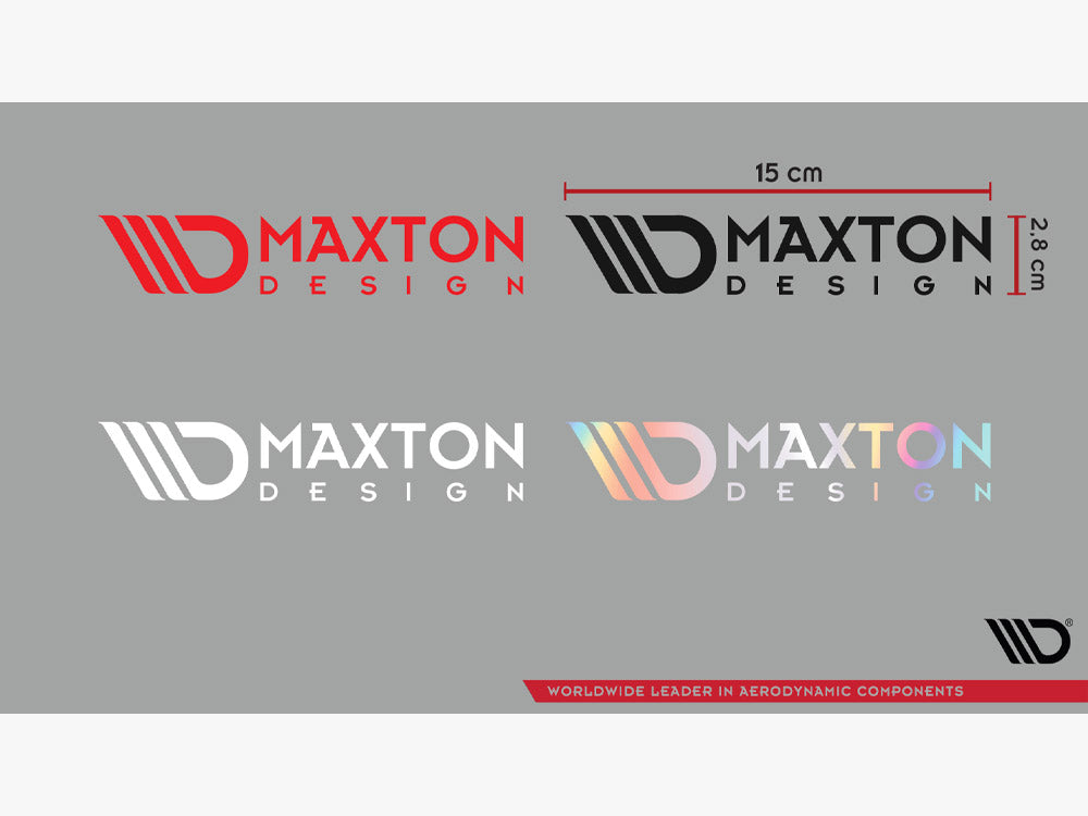 Maxton Sticker 05 Small Logo Sticker 15x2,8 cm