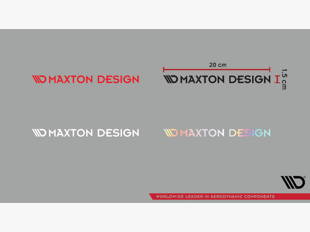 Maxton Sticker 04 Sticker Logo in String 20x1,5 cm
