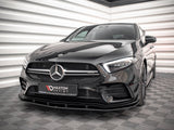 Street PRO Front Splitter Mercedes A35 AMG / AMG-Line Aero Pack W177