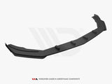 Street PRO Front Splitter + Flaps compatible with Mercedes A35 AMG / AMG Line Aero Pack W177