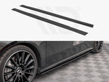 Street PRO Side Skirts Diffusers Mercedes A35 AMG / AMG-Line Aero Pack W177