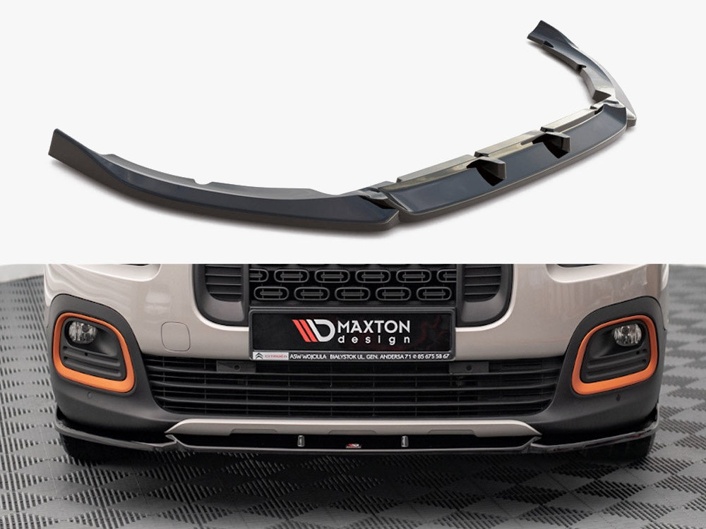 Front Splitter compatible with Citroen Berlingo Mk3