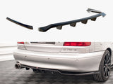 Central Rear Splitter (Vertical Bars) compatible with Volvo C70 Mk1