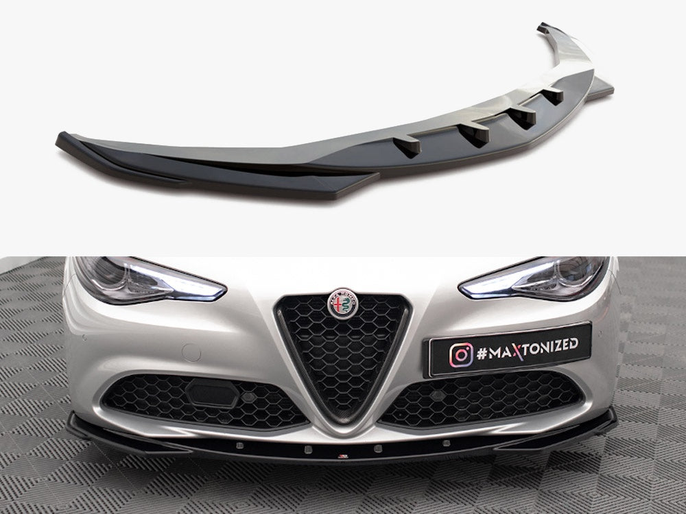 Front Splitter V.2 compatible with Alfa Romeo Giulia Sport