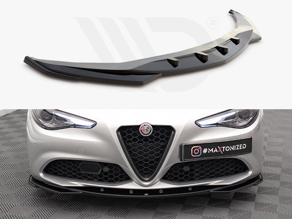 Front Splitter V.2 Alfa Romeo Giulia Sport