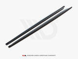 Side Skirts Diffusers compatible with BMW X6 M F86