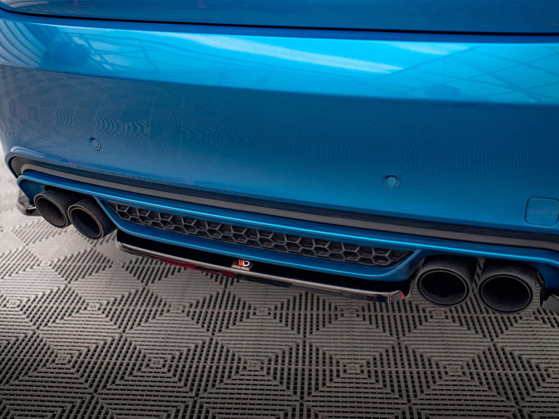 MAXTON DESIGN Central Rear Splitter BMW X6 M F86