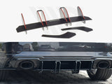 Rear Diffuser V.2 Audi RS3 8V FL Sportback