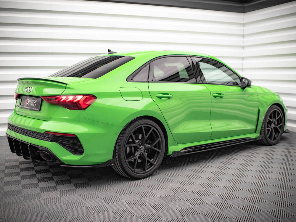 Rear Side Flaps compatible with Audi RS 3 Sedan 8Y