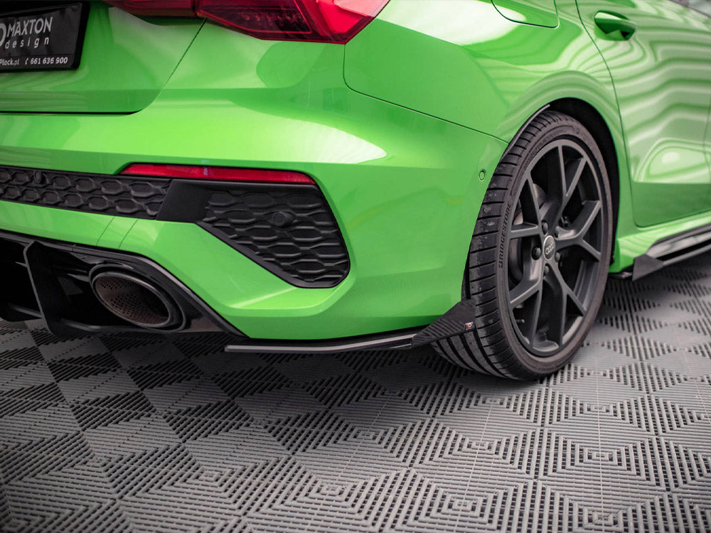 Rear Side Flaps compatible with Audi RS 3 Sedan 8Y