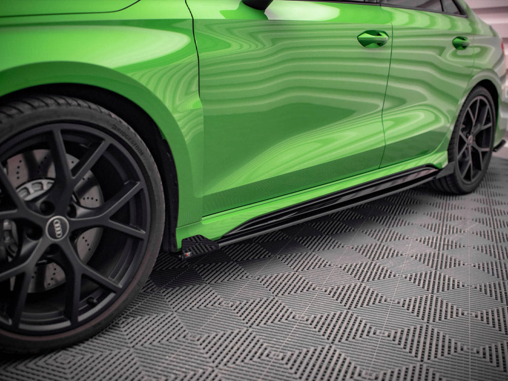 Side Flaps compatible with Audi RS 3 Sedan 8Y
