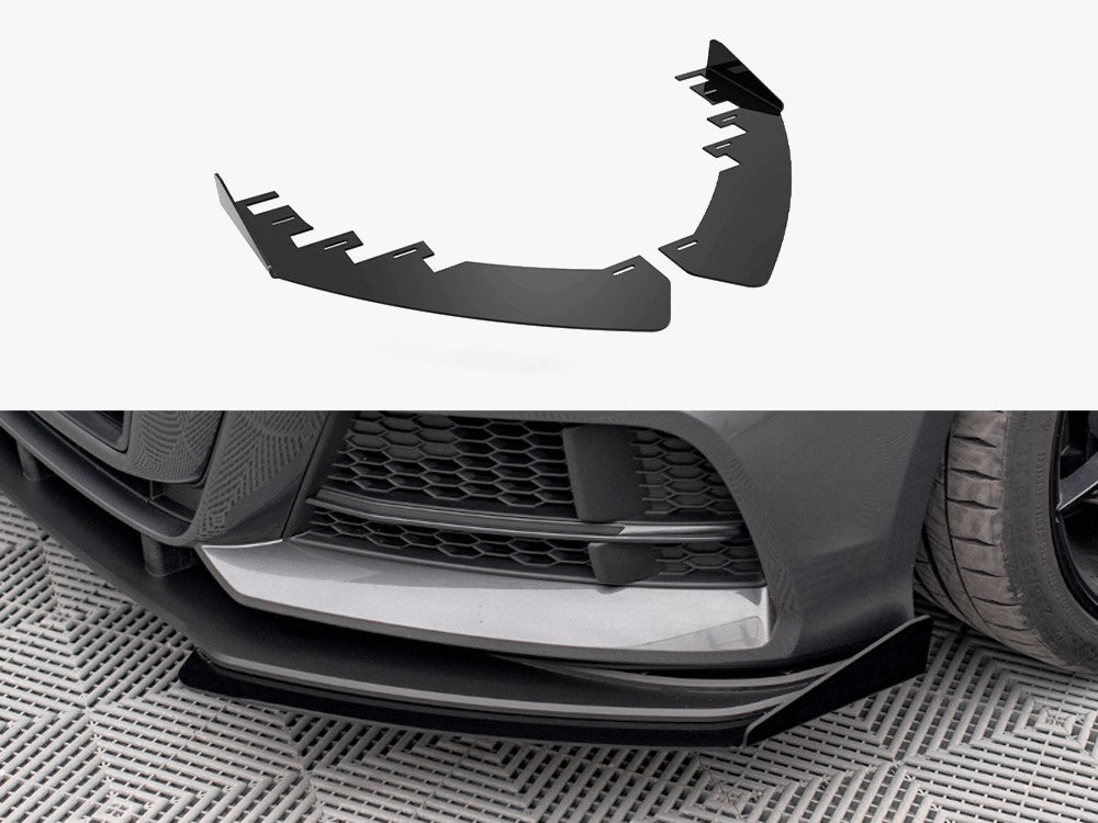 Front Flaps compatible with Audi S3 / A3 S Line Sportback 8V Facelift