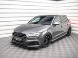 MAXTON DESIGN Front Flaps Audi S3 / A3 S-Line Sportback 8V Facelift