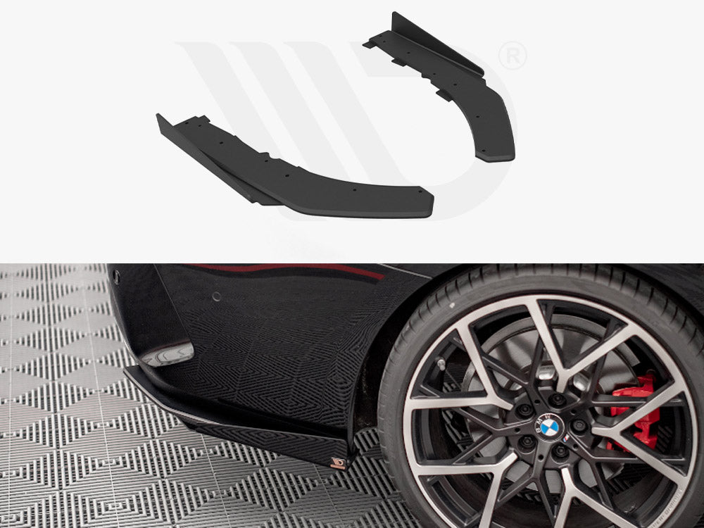 Street Pro Rear Side Splitters + Flaps BMW 4 M-Pack G22