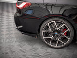 Street Pro Rear Side Splitters + Flaps compatible with BMW 4 M-Pack G22 / G23 / G22 Facelift / G23 Facelift
