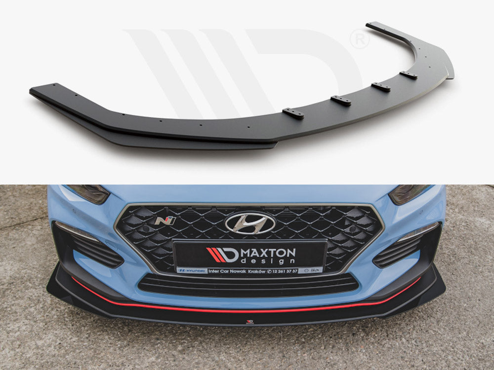 Racing Durability Front Splitter + Flaps Hyundai I30 N Mk3 Hatchback / Fastback