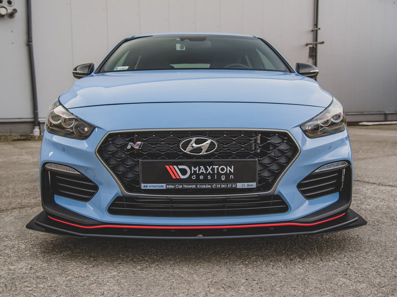 Racing Durability Front Splitter + Flaps Hyundai I30 N Mk3 Hatchback / Fastback