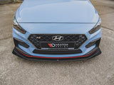 Racing Durability Front Splitter + Flaps Hyundai I30 N Mk3 Hatchback / Fastback