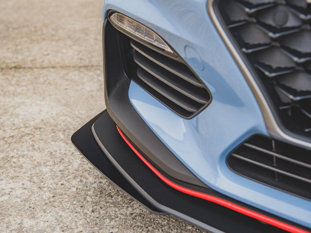 Racing Durability Front Splitter + Flaps Hyundai I30 N Mk3 Hatchback / Fastback