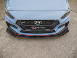 Racing Durability Front Splitter + Flaps Hyundai I30 N Mk3 Hatchback / Fastback