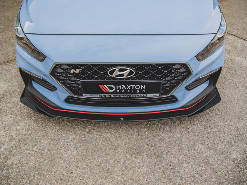 Racing Durability Front Splitter + Flaps Hyundai I30 N Mk3 Hatchback / Fastback