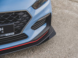 Racing Durability Front Splitter + Flaps Hyundai I30 N Mk3 Hatchback / Fastback