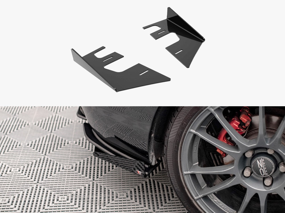 Rear Side Flaps compatible with Mazda3 MPS Mk1 US-Spec Version