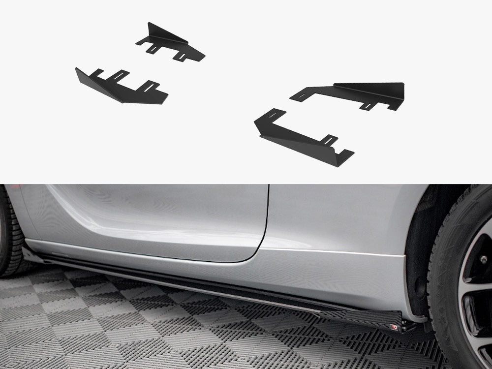 Side Flaps compatible with Opel Astra GTC OPC Line J