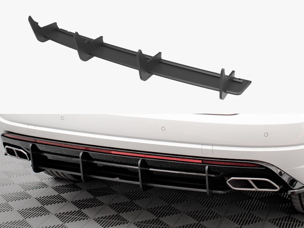 Street Pro Rear Diffuser compatible with VW Touareg R-Line Mk3