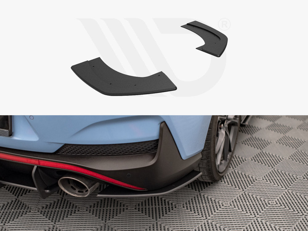 Street Pro Rear Side Splitters Hyundai I30 N Fastback Mk3 Facelift
