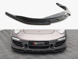 Front Splitter V.2 compatible with Porsche 911 Carrera GTS 997 Facelift