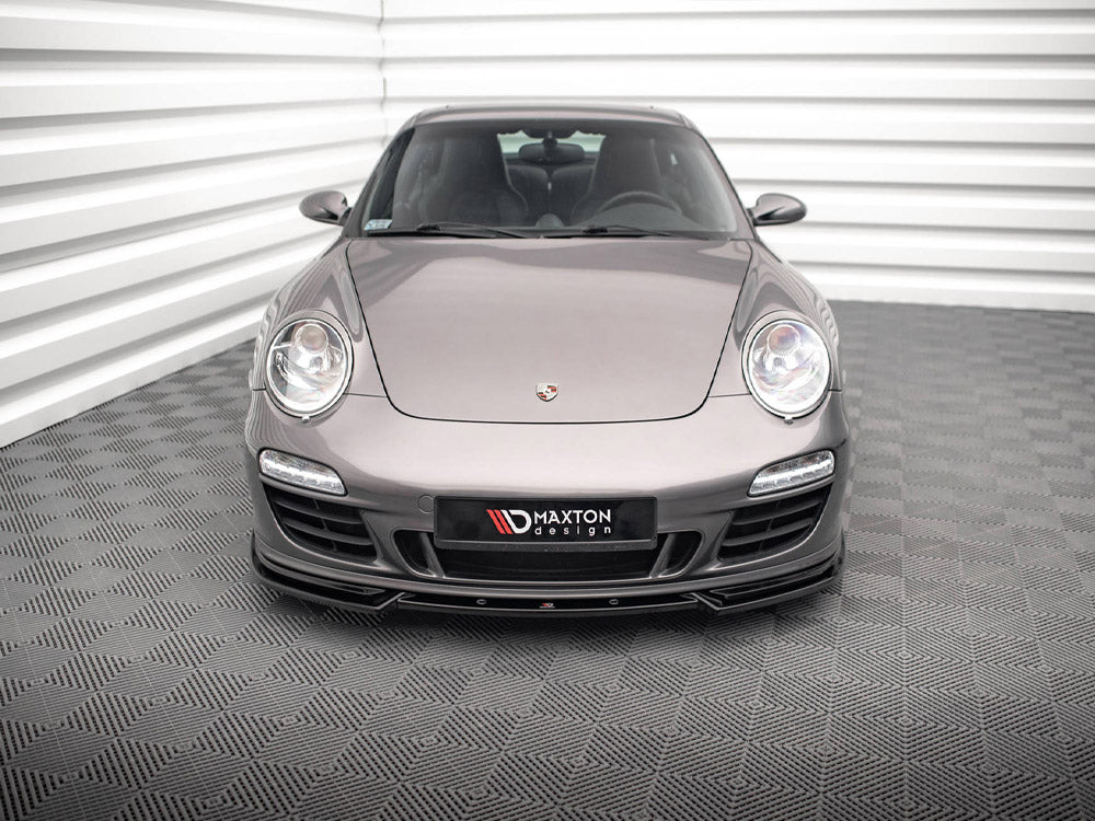 Front Splitter V.2 compatible with Porsche 911 Carrera GTS 997 Facelift