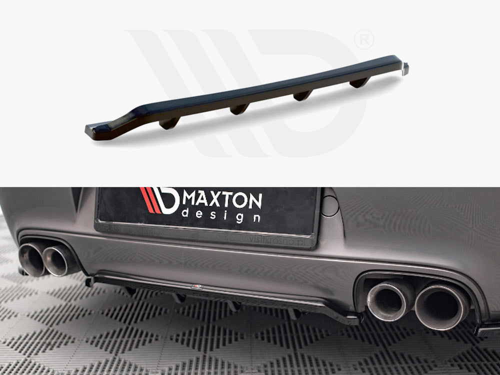 MAXTON DESIGN Central Rear Splitter (Vertical Bars) Porsche 911 Carrera / Carrera GTS 997 Facelift