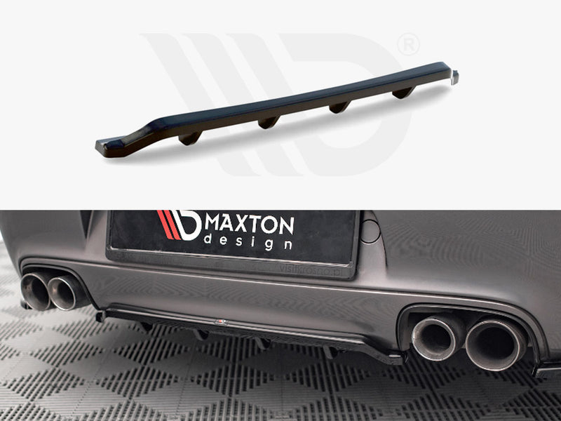 MAXTON DESIGN Central Rear Splitter (Vertical Bars) Porsche 911 Carrera / Carrera GTS 997 Facelift