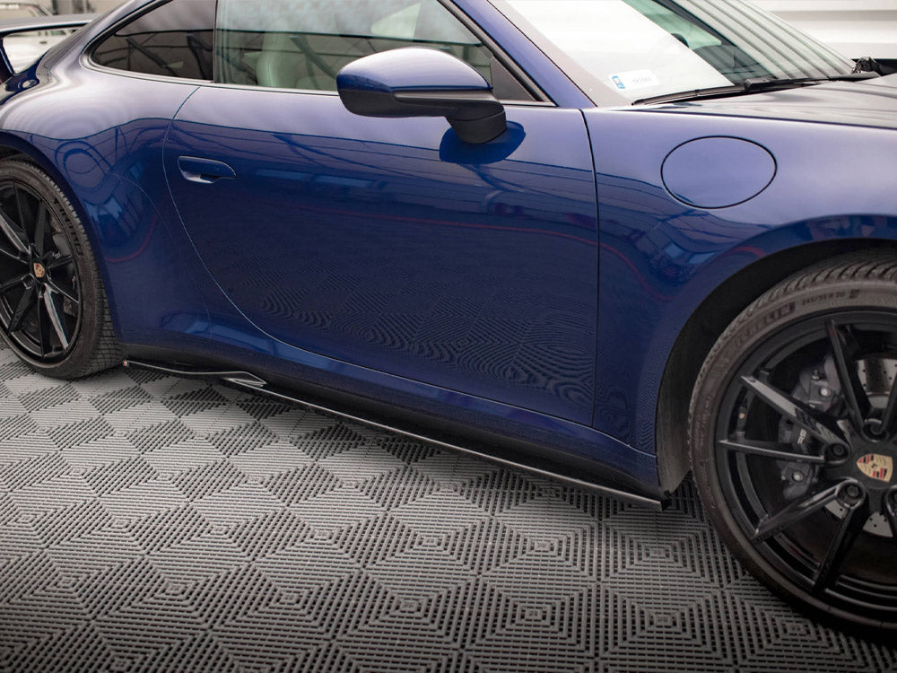 Side Skirts Diffusers V.1 compatible with Porsche 911 Carrera Aero / Carrera GTS 992