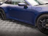 Side Skirts Diffusers V.1 compatible with Porsche 911 Carrera Aero / Carrera GTS 992
