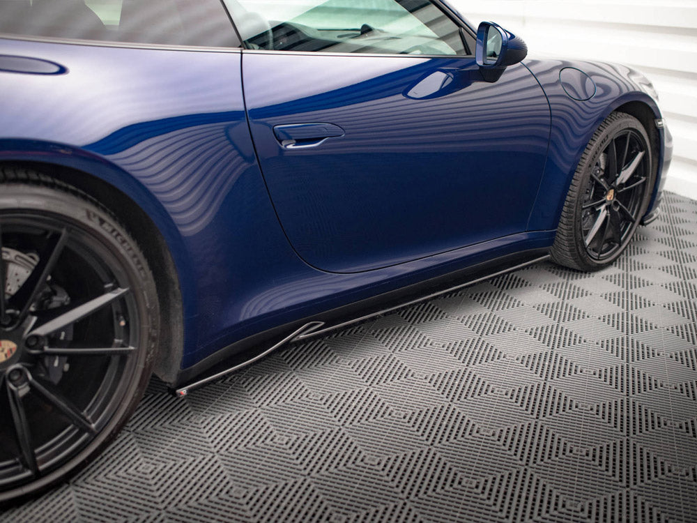 Side Skirts Diffusers V.1 compatible with Porsche 911 Carrera Aero / Carrera GTS 992