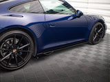 Side Skirts Diffusers V.2 Porsche 911 Carrera Aero 992
