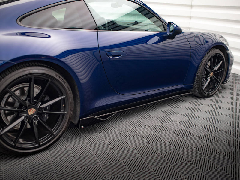Side Skirts Diffusers V.2 Porsche 911 Carrera Aero 992