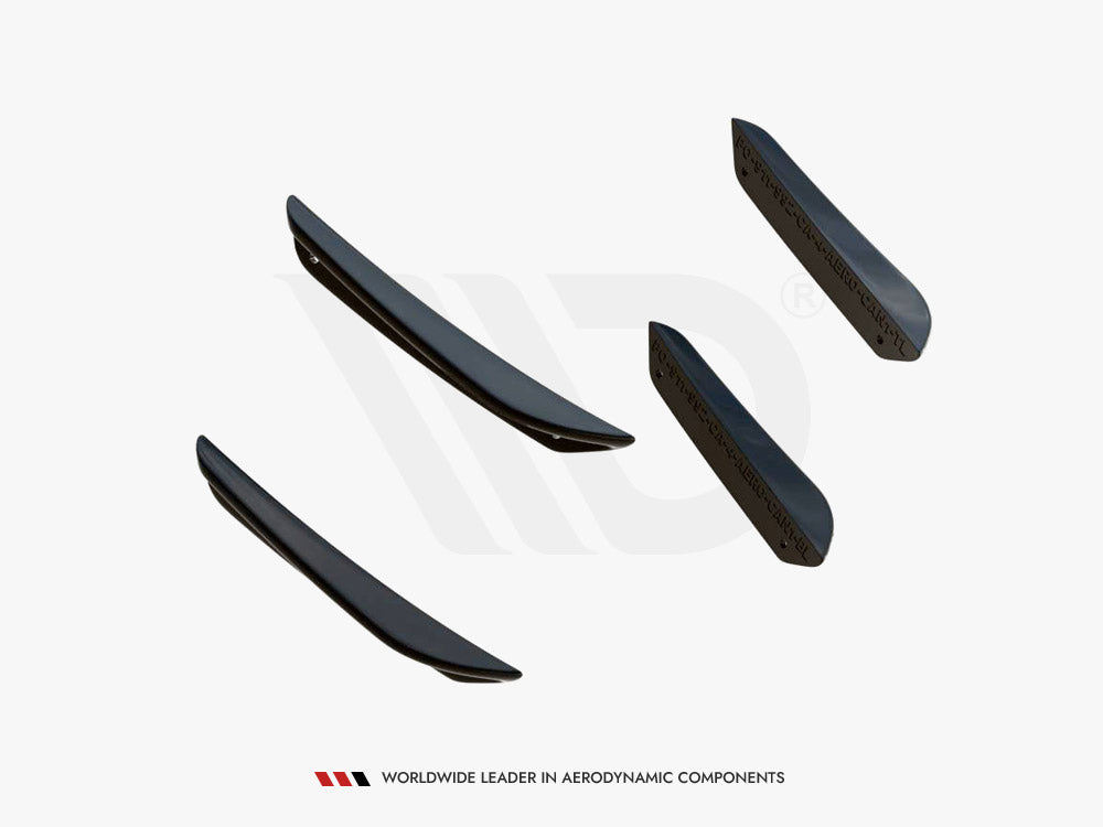 MAXTON DESIGN Front Bumper Wings (Canards) Porsche 911 Carrera Aero 992