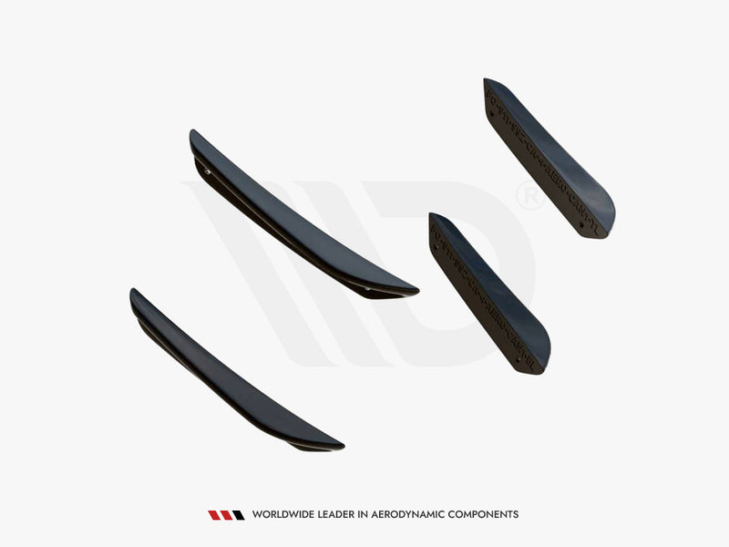 MAXTON DESIGN Front Bumper Wings (Canards) Porsche 911 Carrera Aero 992